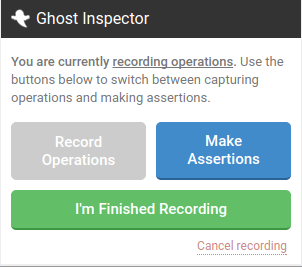 ghost inspector