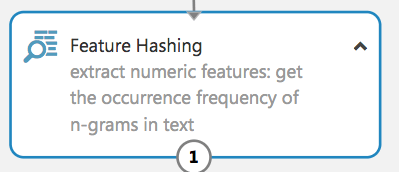 feature hashing